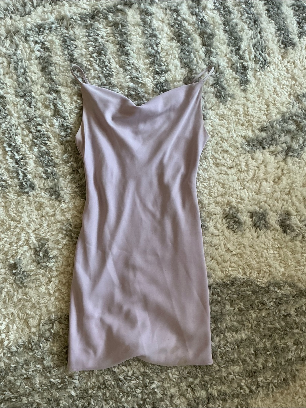 Urban Outfitters Lilac Slip Mini Dress with Spaghetti Straps